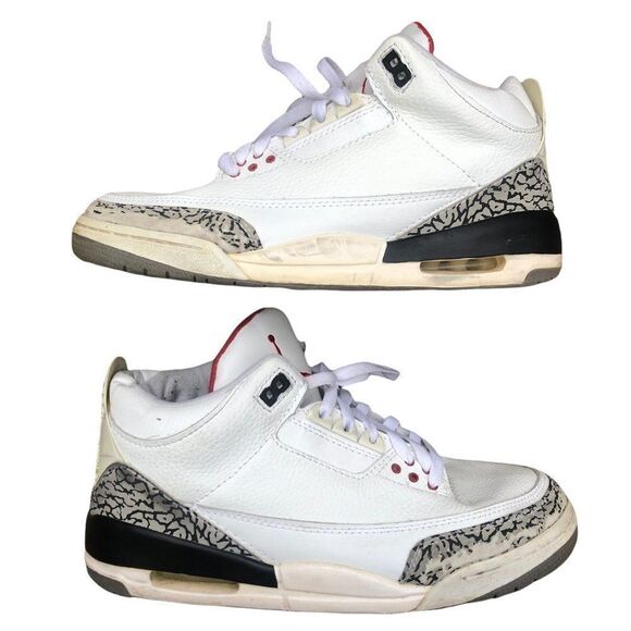 VINTAGE 2005 Air Jordan 3 Rentro Tinker-Hatfield Black Size 10.5 - Picture 1 of 15